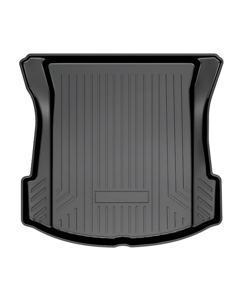 Mixsuper Custom Fit Cargo Liner for 2017-2023 Tesla Model 3, All Weather Trunk Mat Durable 3D Upgrade Anti-Slip Rear Trunk Liner Cargo Mat Black - Image 1